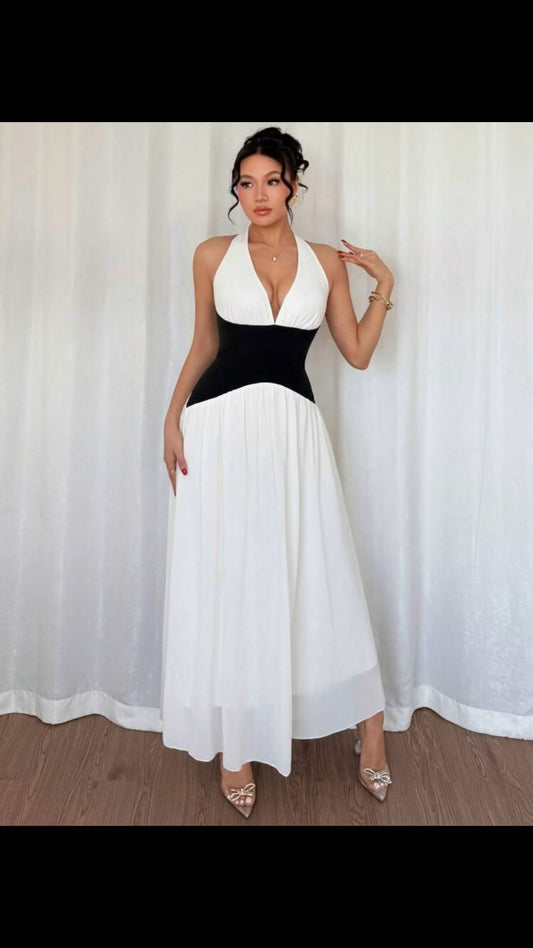 Halter neck dress