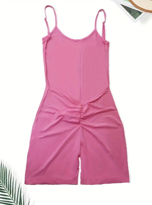 Pink playsuit